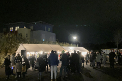 gemütliche Runde auf dem Mühlenplatz